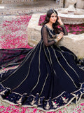 Hani & Umaima Chiffon Embroidered Pishwas-Raniya