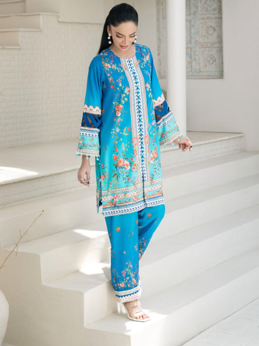 Lamorado Lawn Printed Unstitched 2-Piece Suit-SA26SP201