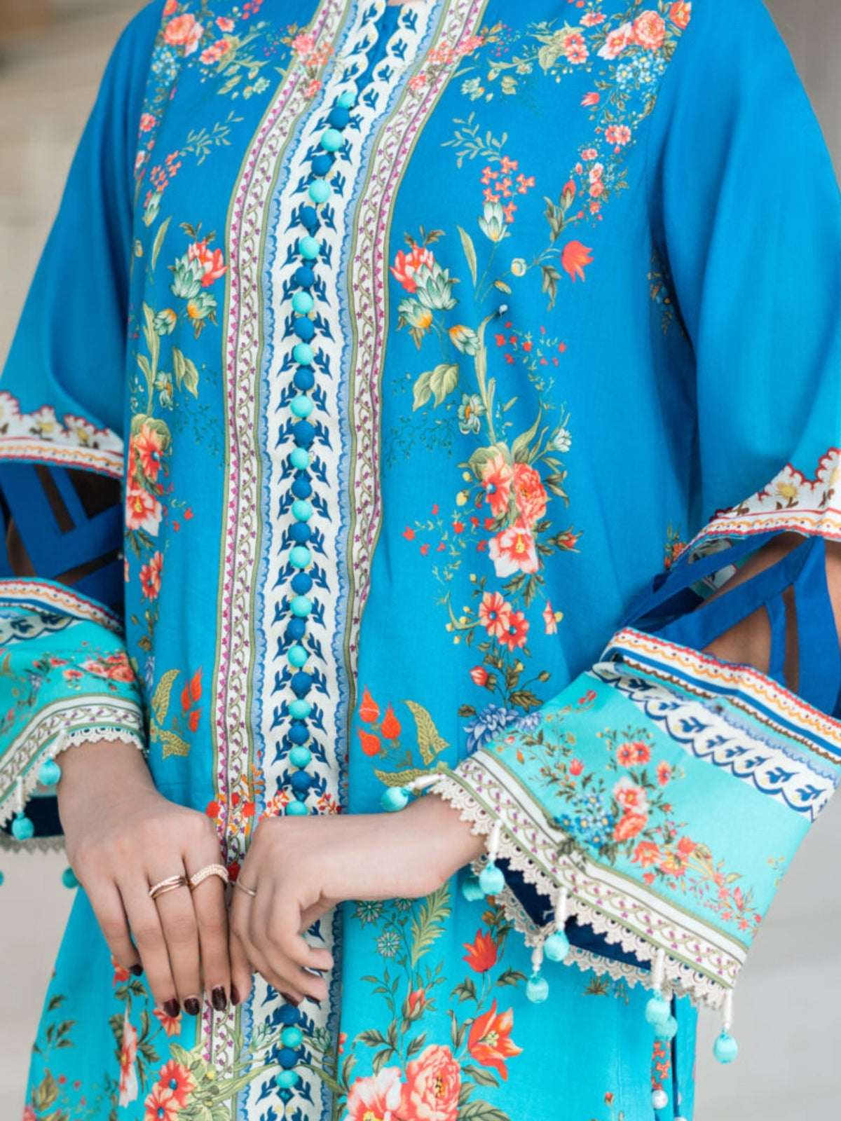 Lamorado Lawn Printed Unstitched 2-Piece Suit-SA26SP201