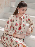 Beige Lamorado Lawn Printed Unstitched 2-Piece Suit-SA26SP203