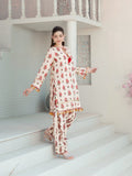 Beige Lamorado Lawn Printed Unstitched 2-Piece Suit-SA26SP203