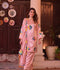 Duas Boutique Sheesha Silk Embroidered Stitched 3-Piece Suit-Rainbow Rose
