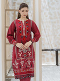 Maroon Lamorado Lawn Embroidered Unstitched 2-Piece Suit-SA26SD202-EMB