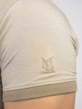 Lamorado Men Yarn Polo Shirt-Beige