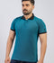 Lamorado Men Yarn Polo Shirt-Teal