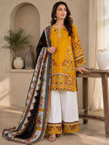Blue-Tawakal Closet Cotton Embroidered Stitched 3-Piece Suit-Soneheri