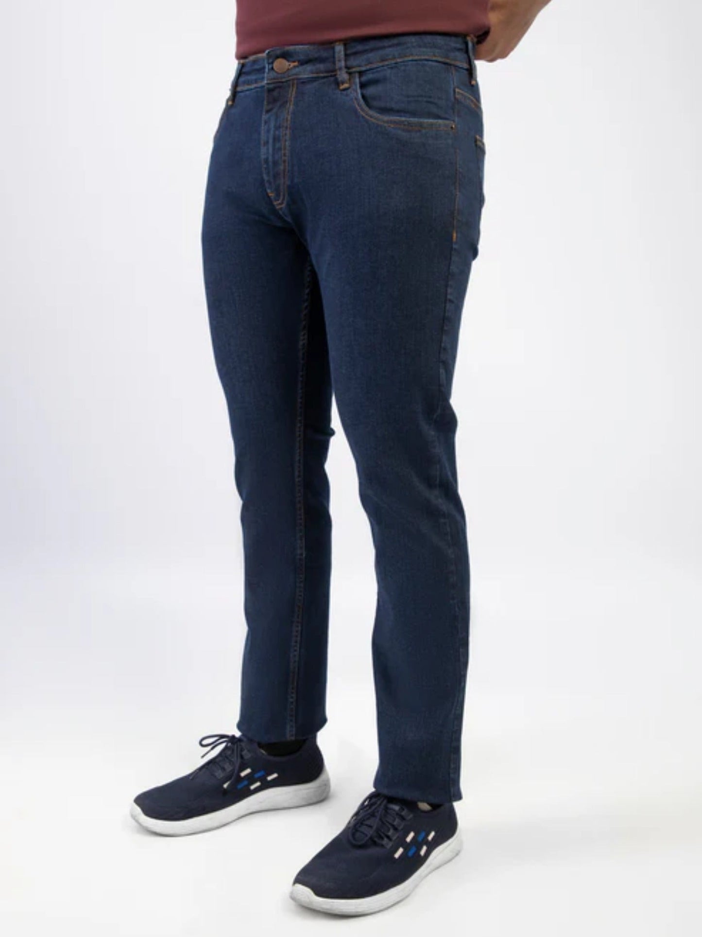 Lamorado Men Denim Jeans-Navy Blue