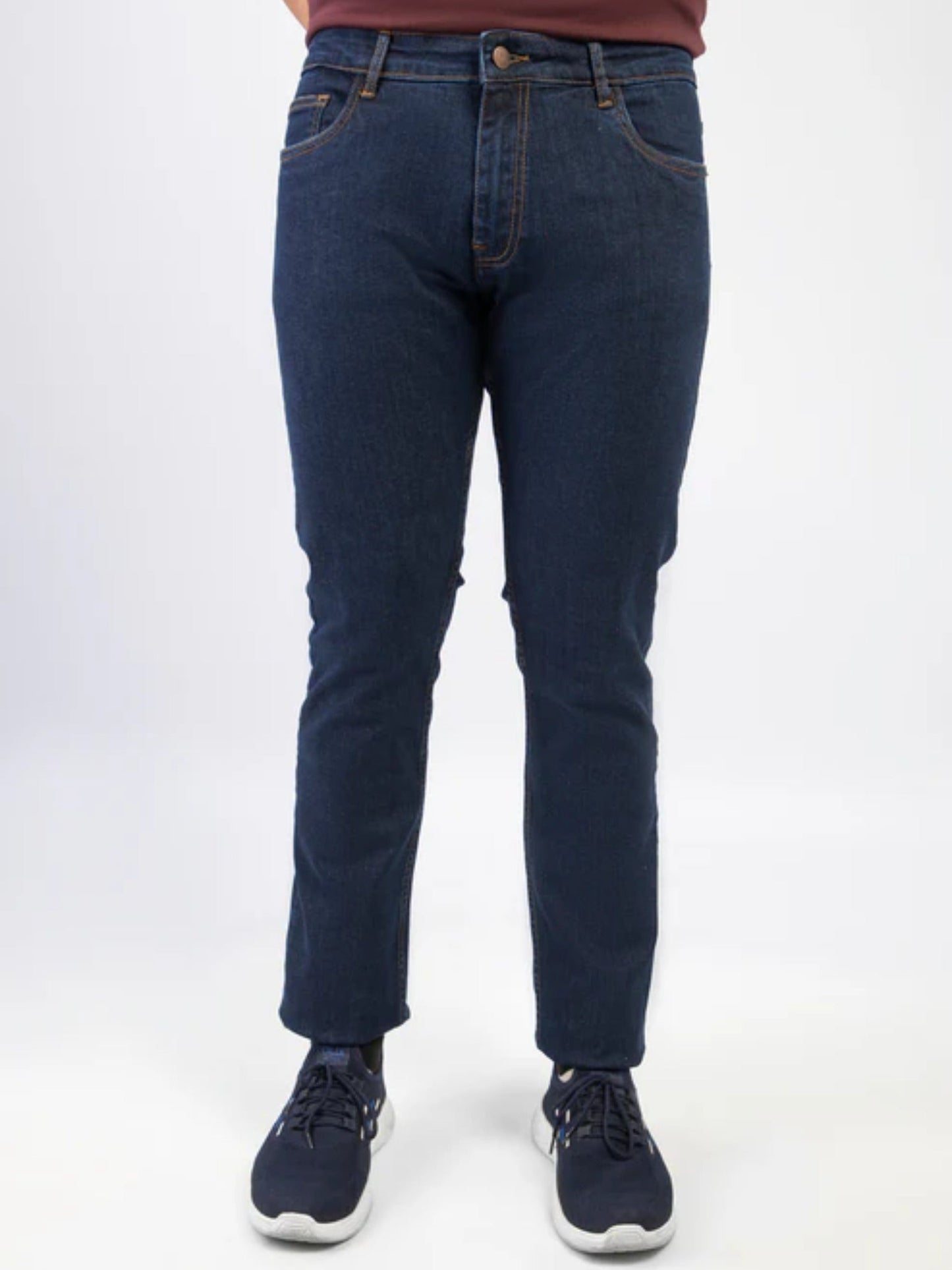Lamorado Men Denim Jeans-Navy Blue