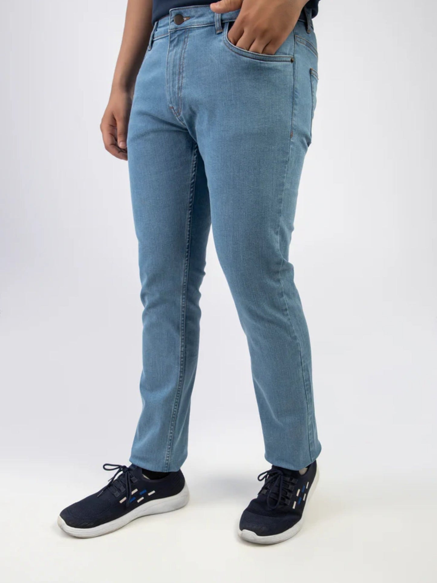 Lamorado Men Denim Jeans-Light Blue