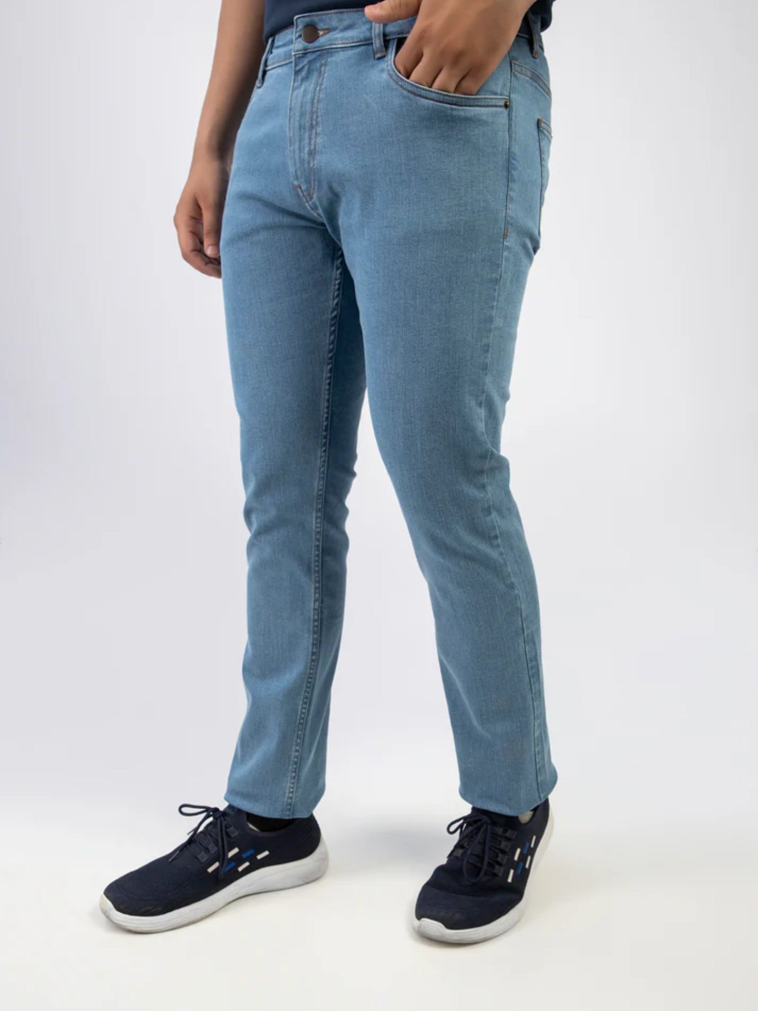 Lamorado Men Denim Jeans-Light Blue