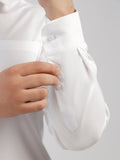 Lamorado Men Cotton Formal Shirt-White