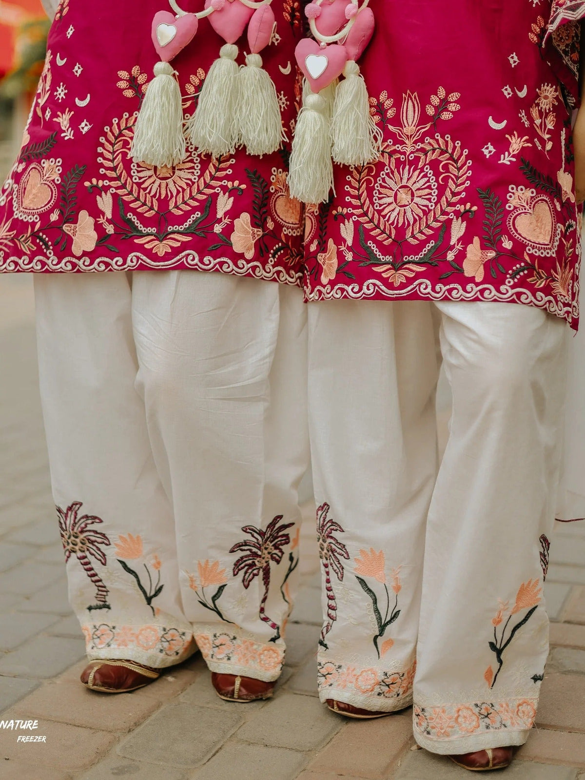Mulberry Tawakal Closet Cotton Embroidered Stitched 3-Piece Suit-Mulbury Bloom