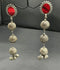 H&A Jewellery Oxidized Brass Handmade Earrings