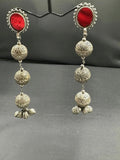 H&A Jewellery Oxidized Brass Handmade Earrings