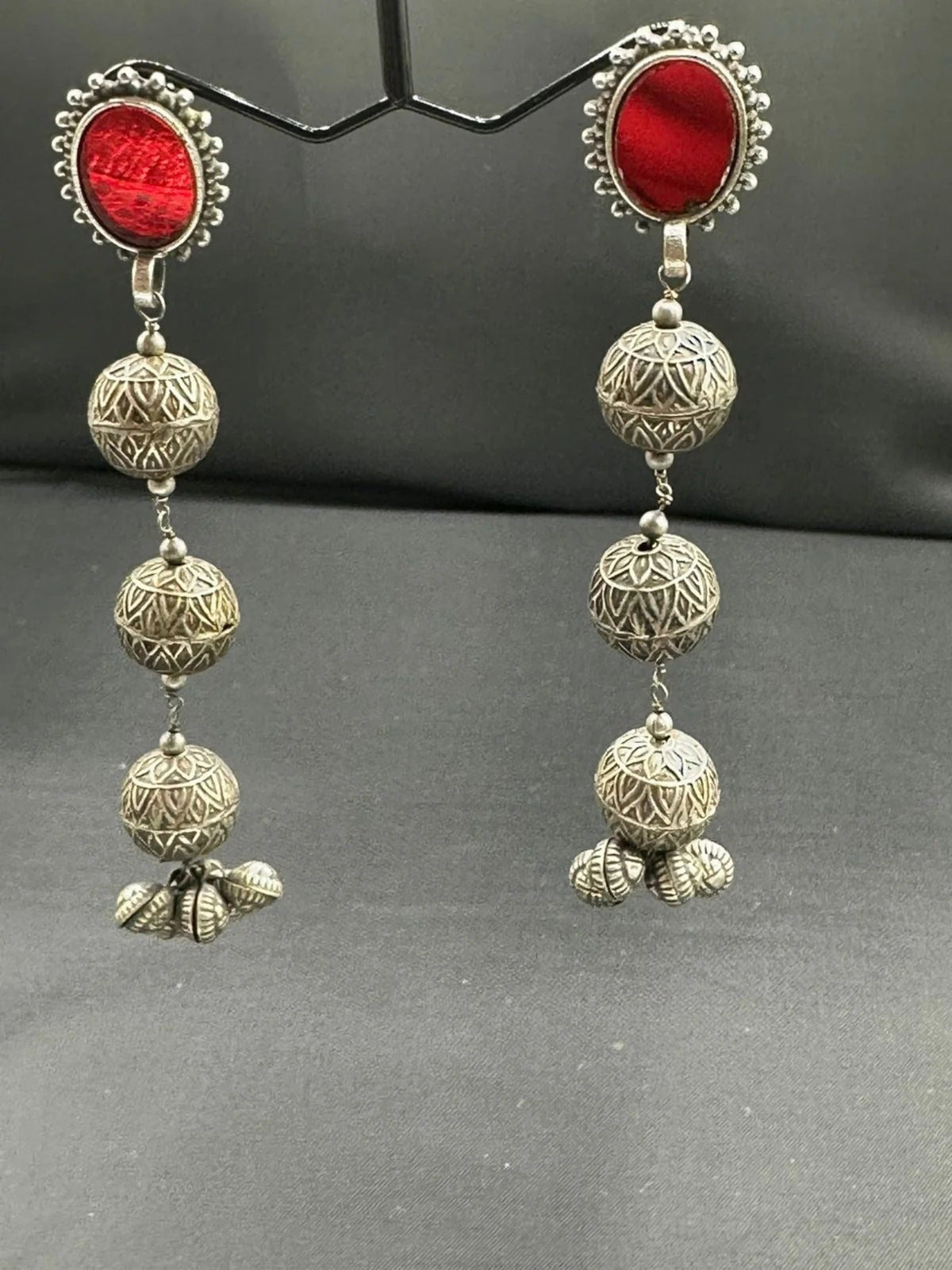 H&A Jewellery Oxidized Brass Handmade Earrings