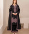 Duas Boutique Linen Embroidered Stitched 3-Piece Suit-Gulrukh
