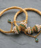Orya Jewellery Bangle Set-Emerald Green B21