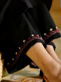 Tehzeeb Libas Summer Linen Embroidered Stitched 2-Piece Suit-SINDHI