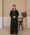Stylish Collection Royal Pret Linen Embroidered Stitched 3-Piece Suit-Olive Embroidered
