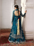 Hussain Rehar Massarat Festive Unstitched'25 Organza Embroidered 3-Piece Suit-Zebunisa