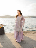 Farooq Hameed Studio EiD Collection'26 Pure Silk Embroidered Stitched 3-Piece Suit-Ilyaana