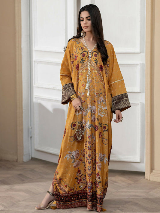 Shiza Hassan Miha Luxury Pret Pure Grip Embellished 1-Piece Kaftan-Alora