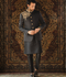 Gem Garments The Sartorial Edit Jacquard Embellished Prince Coat-Dilshad