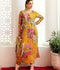 Hussain Rehar Luxury Pret Eid'23 Raw Silk Embellished Stitched 3-Piece Suit-Daffodils