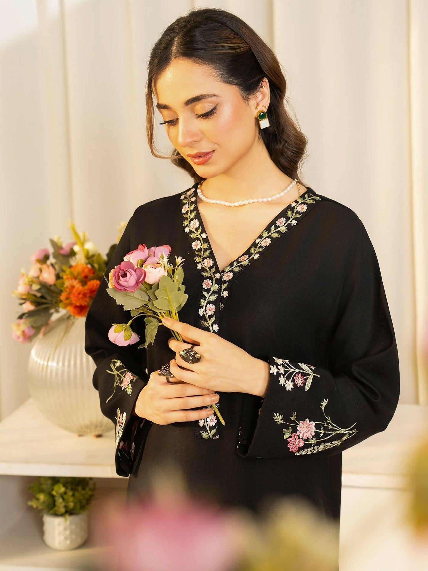 Mannat Clothing Summer Basics'25 Lawn Embroidered Stitched Suit-SB2020019