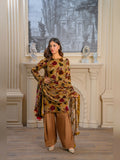 Noori Palachi Embossed Printed Unstitched 3-Piece Suit