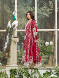 Binilyas Freesia Luxury Lawn Embroidered Unstitched 3-Piece Suit-103 - A