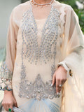 Shiza Hassan Aira Luxury Pret Cotton Net Embroidered Stitched 4-Piece Suit-Cyra