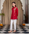 Velvour Girls Cotton Embroidered Stitched Tunic-G120-C