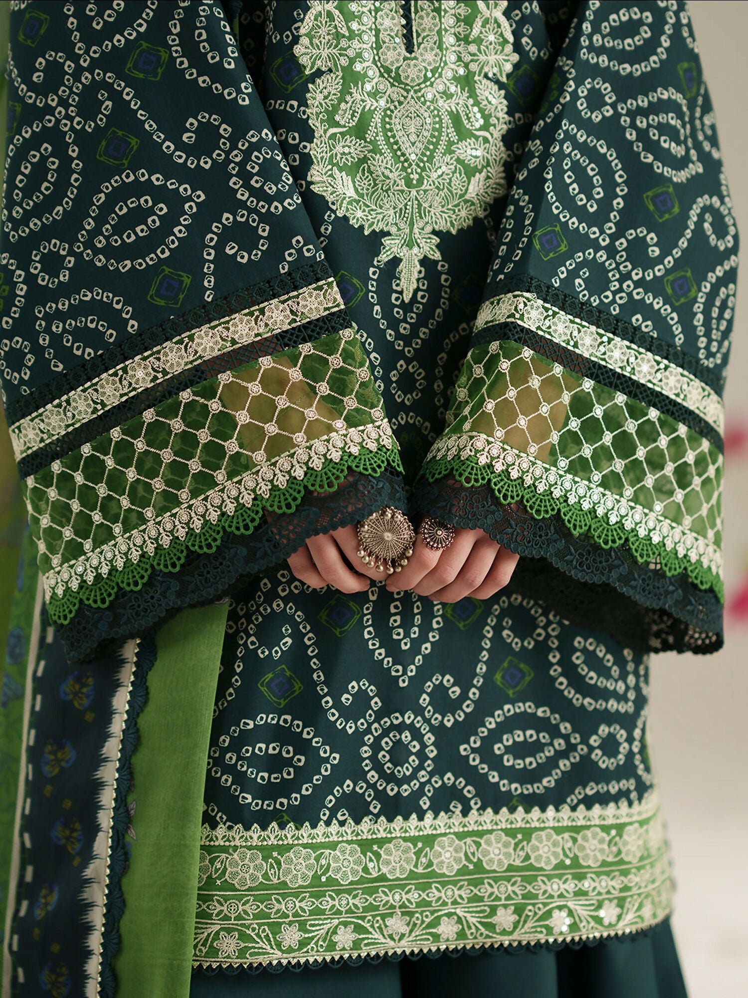 Binilyas Jojo Summer'26 Lawn Embroidered Unstitched 3-Piece Suit-87B