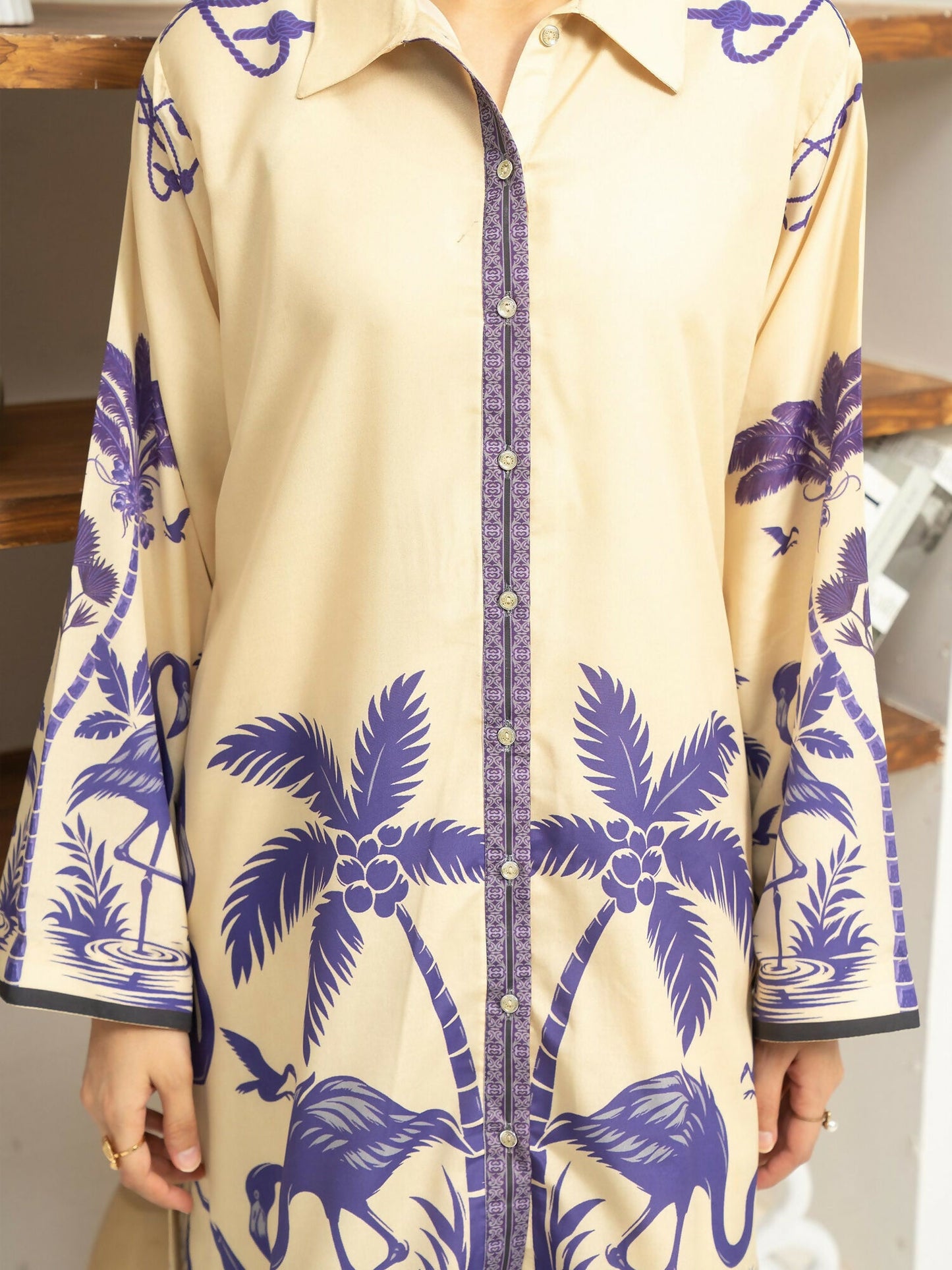 Panache Apparel Florise Lawn Printed Co-Ord Set-Modena