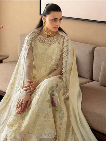 Mahnur Sirene Luxury Lawn'26 Embroidered Unstitched 3-Piece Suit-S-10