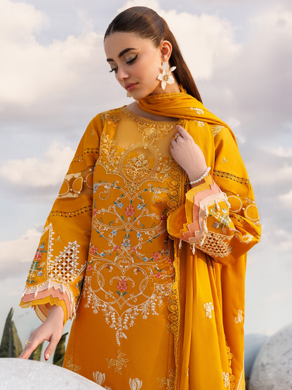 Parishay Shangrila Lawn Vol 2 Embroidered Unstitched 3-Piece Suit-ANG-02