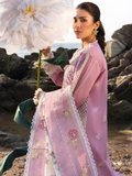 Mahnur Sirene Luxury Lawn Embroidered Unstitched 3-Piece Suit-Aria