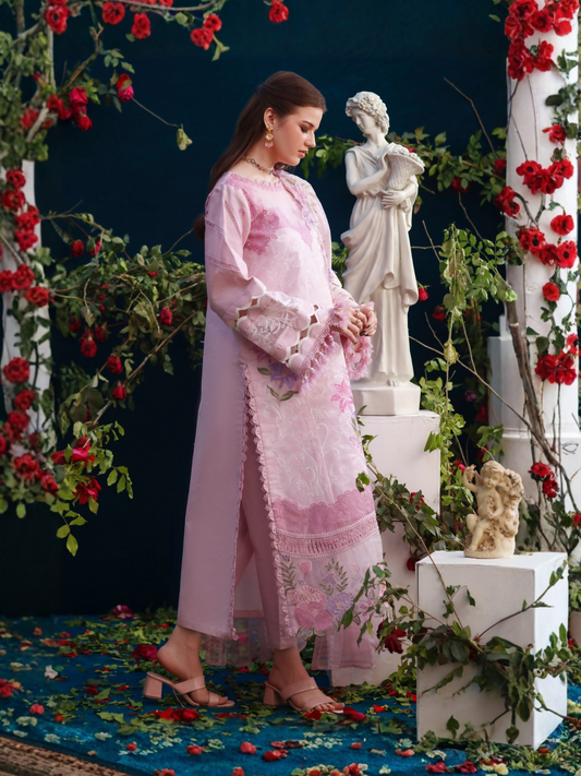 Parishay Summer Queen Lawn Embroidered Unstitched 3-Piece Suit-SQ-14