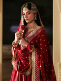 Mahnur Pakeezah Luxury Formals Silk Embroidered Stitched 3-Piece-Suit-Zarmisha - PK - 02