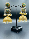 H&A Jewellery Handmade Brass Oxidized Jhumka