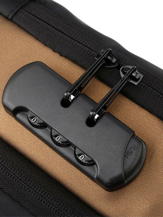 Funky's Usb Charging Smart Storage Shoulder Bag-14695