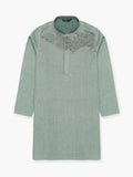 Velvour Boys Cotton Embroidered Stitched Kurta-VB202-B