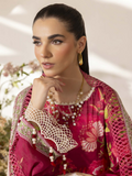 Naqsh Summer Glow 2 Luxury Lawn Digital Printed Unstitched 3-Piece Suit-Red Devil-00123