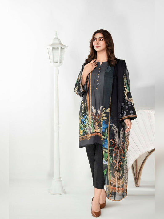 Imran Aftab Aura Summer Lawn Printed Stitched 3-Piece Suit-IALC 01