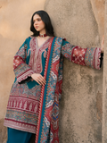 Binilyas Naqsh Naaz Lawn Embroidered Unstitched 3-Piece Suit-2083 - B