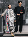 Mahnur Broadway Luxury Lawn Embroidered Unstitched 3-Piece Suit-Freesia