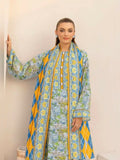 Gul Ahmed Maira Khaddar Printed Unstitched 3-Piece Suit-White Rock