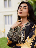 Mahnur Gardenia Khaddar Embroidered Stitched 3-Piece Suit-GR-09