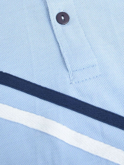 Funky Boys Twill Tape Fashion Cotton Polo-13676